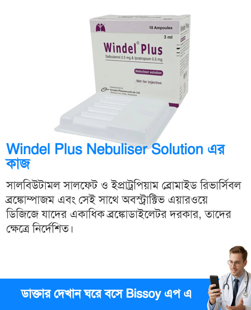 Windel Plus Nebuliser Solution এর কাজ, খাওয়ার নিয়ম ...
