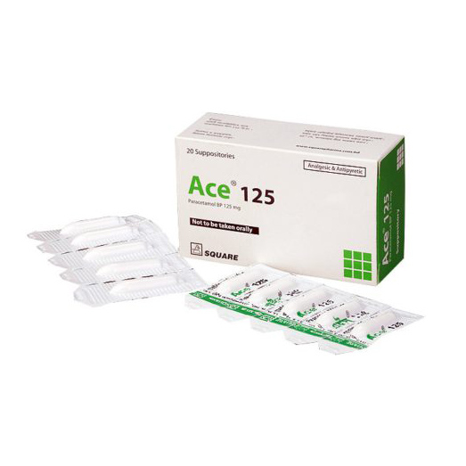 Ace Suppository 125 mg