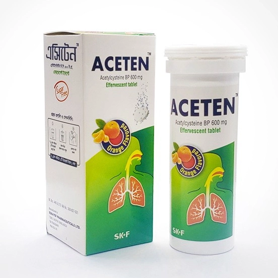 Aceten Effervescent Tablet 600 mg