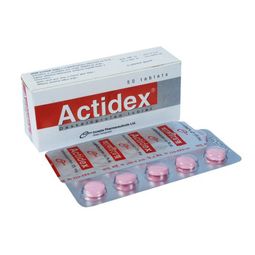 Actidex অ্যাক্টিডেক্স - Dexketoprofen