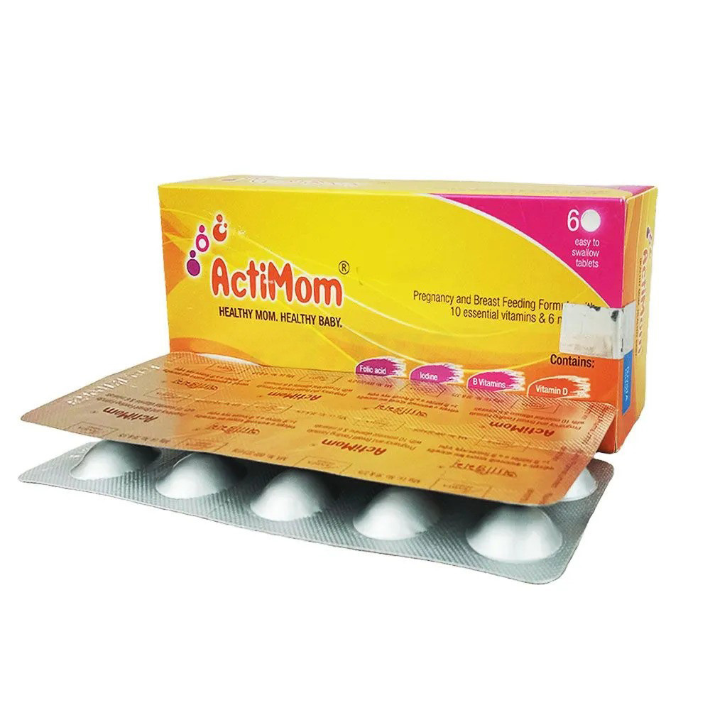 ActiMom অ্যাক্টিমম্‌ - 10 Vitamin & 6 Mineral [Pregnancy and Breast Feeding Formula]