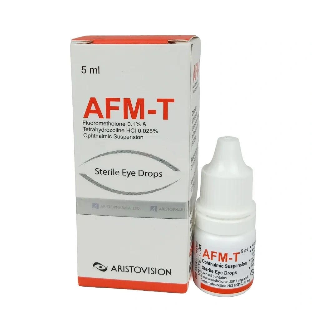 AFM-T এএফএম-টি - Fluorometholone + Tetrahydrozoline