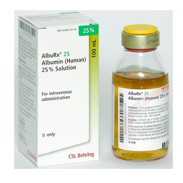 AlbuRx আলবুরেক্স - Albumin (Human)