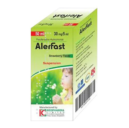 Alerfast Oral Suspension 30 mg/5 ml