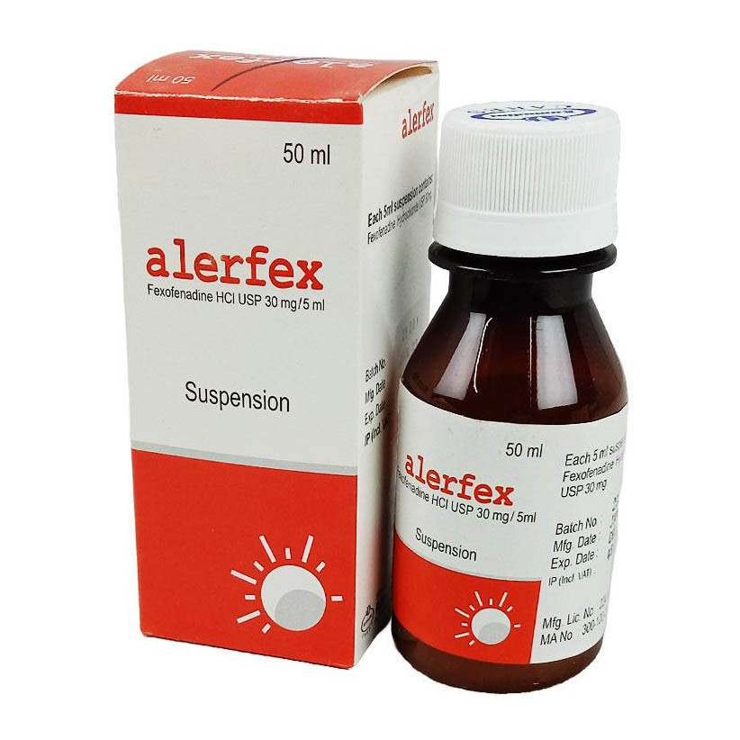 Alerfex Oral Suspension 30 mg/5 ml