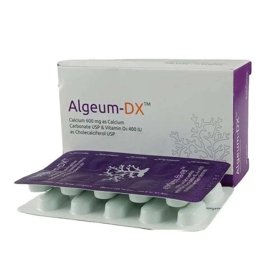 Algeum-DX Tablet 600 mg+400 IU