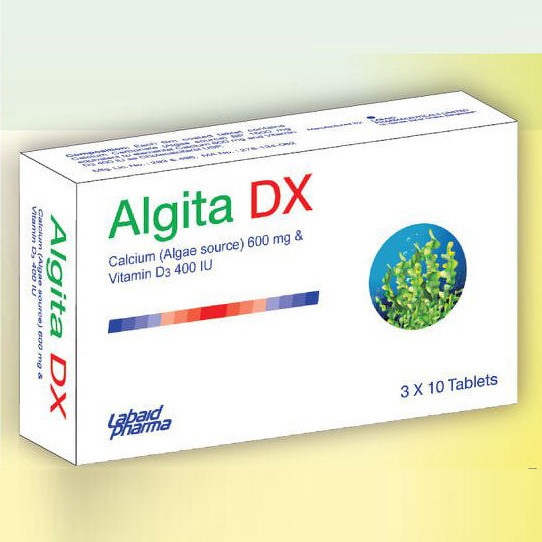 Algita DX Tablet 600 mg+400 IU