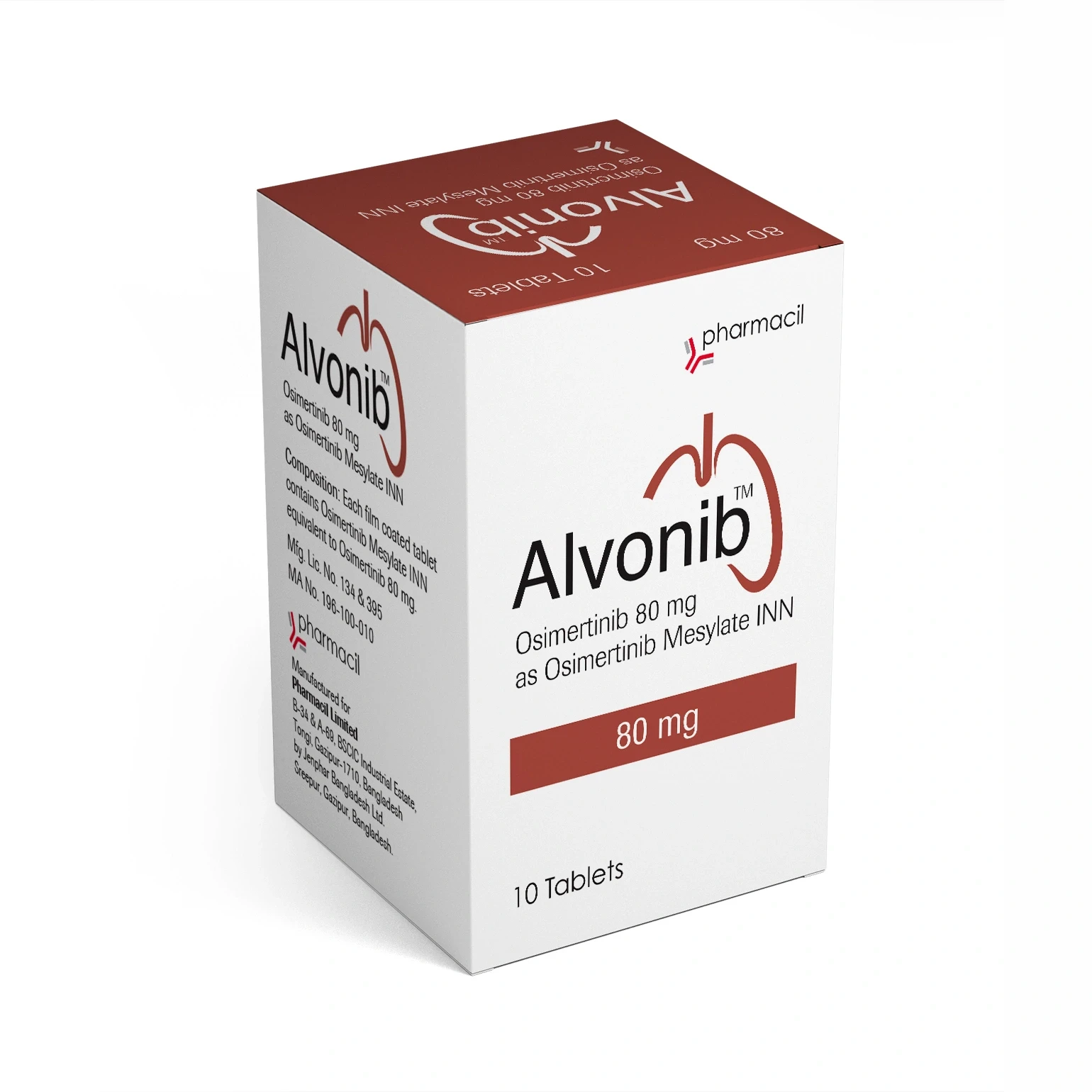 Alvonib Tablet 80 mg