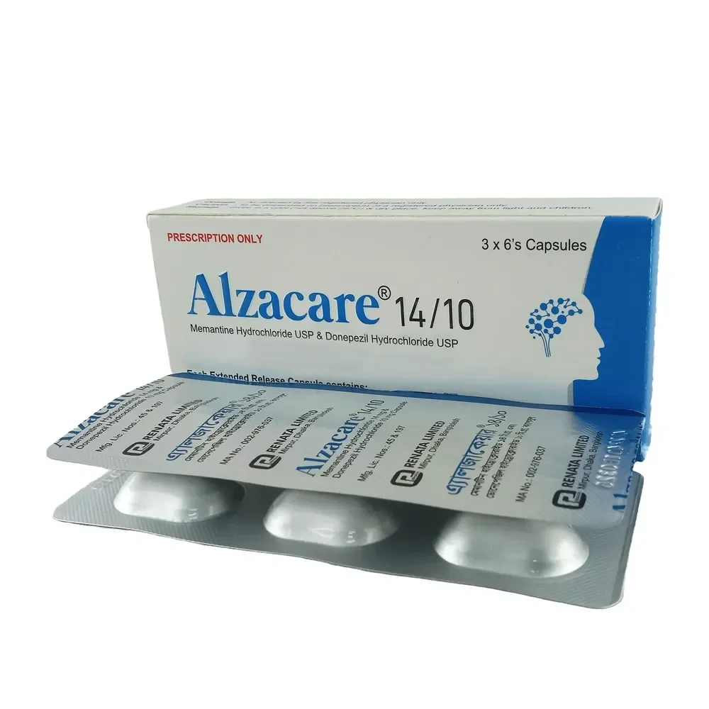 Alzacare Capsule (Extended Release) 14 mg+10 mg