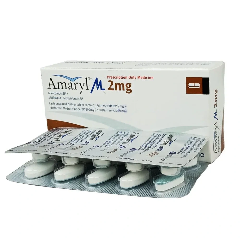 Amaryl M Tablet (Prolonged Release) 2 mg+500 mg