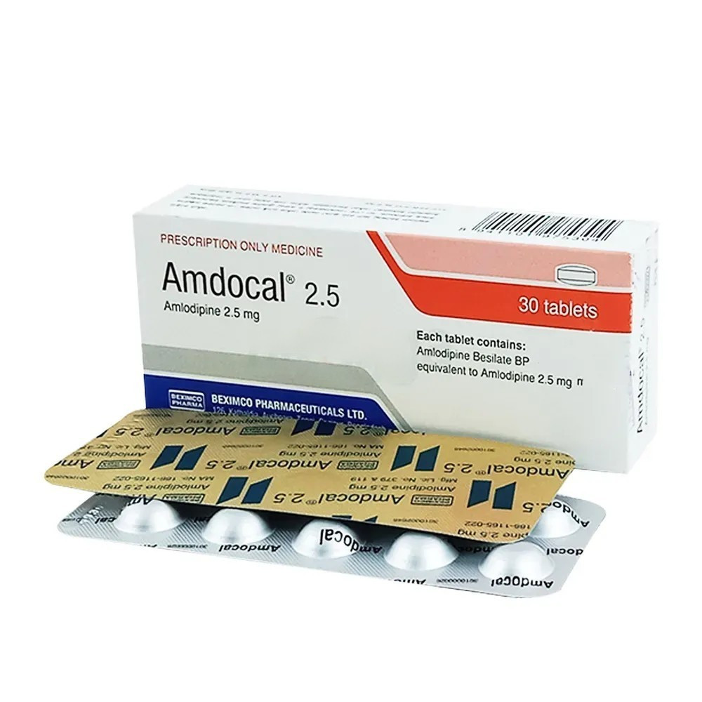 Amdocal এ্যামডোক্যল - Amlodipine Besilate