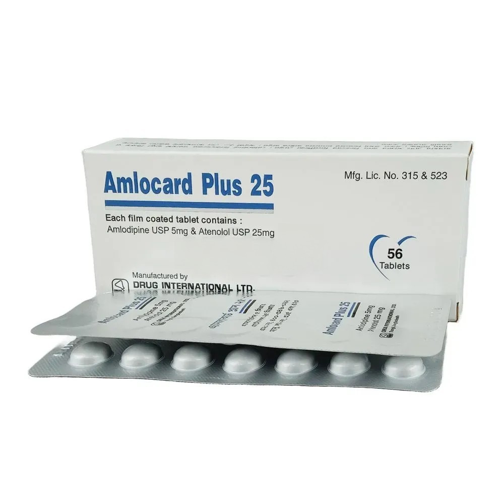 Amlocard Plus Tablet 5 mg+25 mg