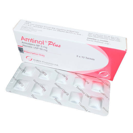 Amtinol Plus Tablet 5 mg+50 mg