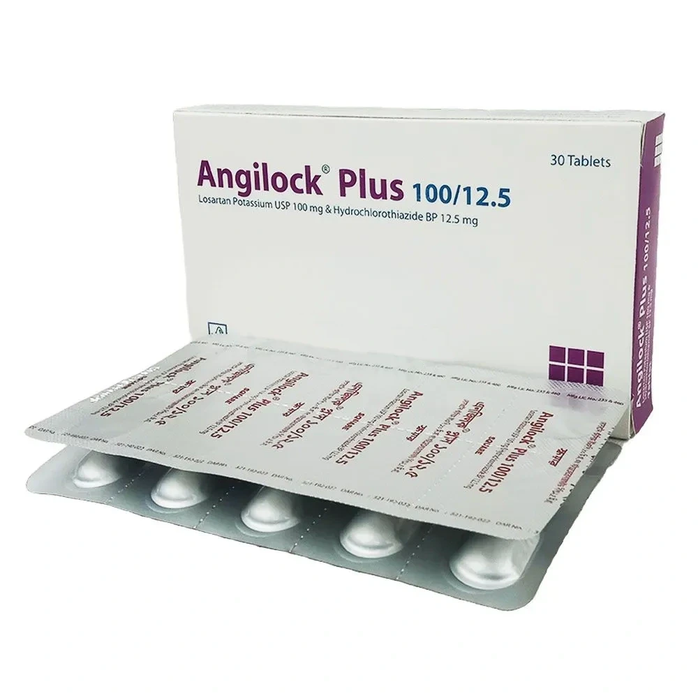 Angilock Plus Tablet 100 mg+12.5 mg