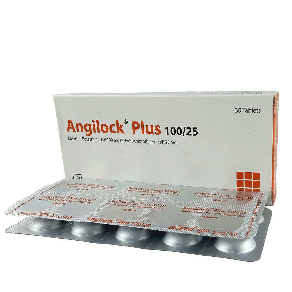 Angilock Plus Tablet 100 mg+25 mg