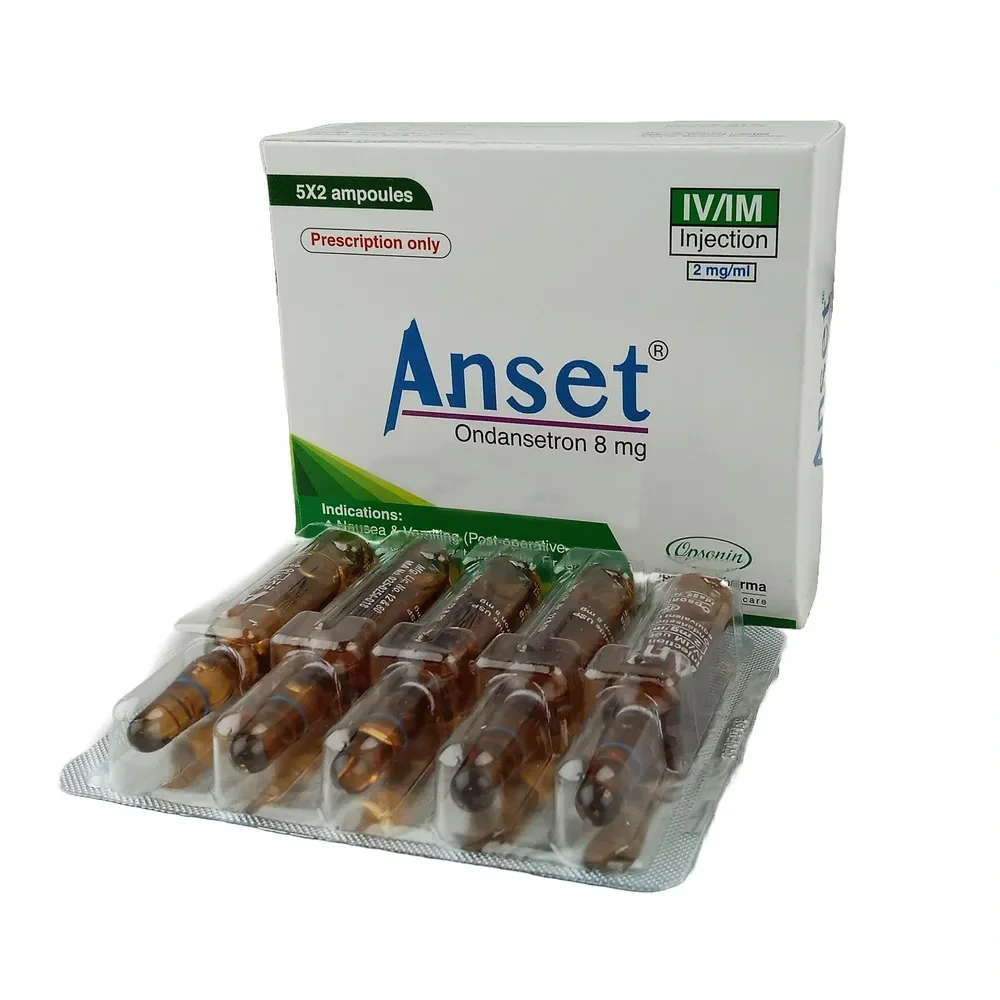 Anset IM/IV Injection 8 mg/4 ml