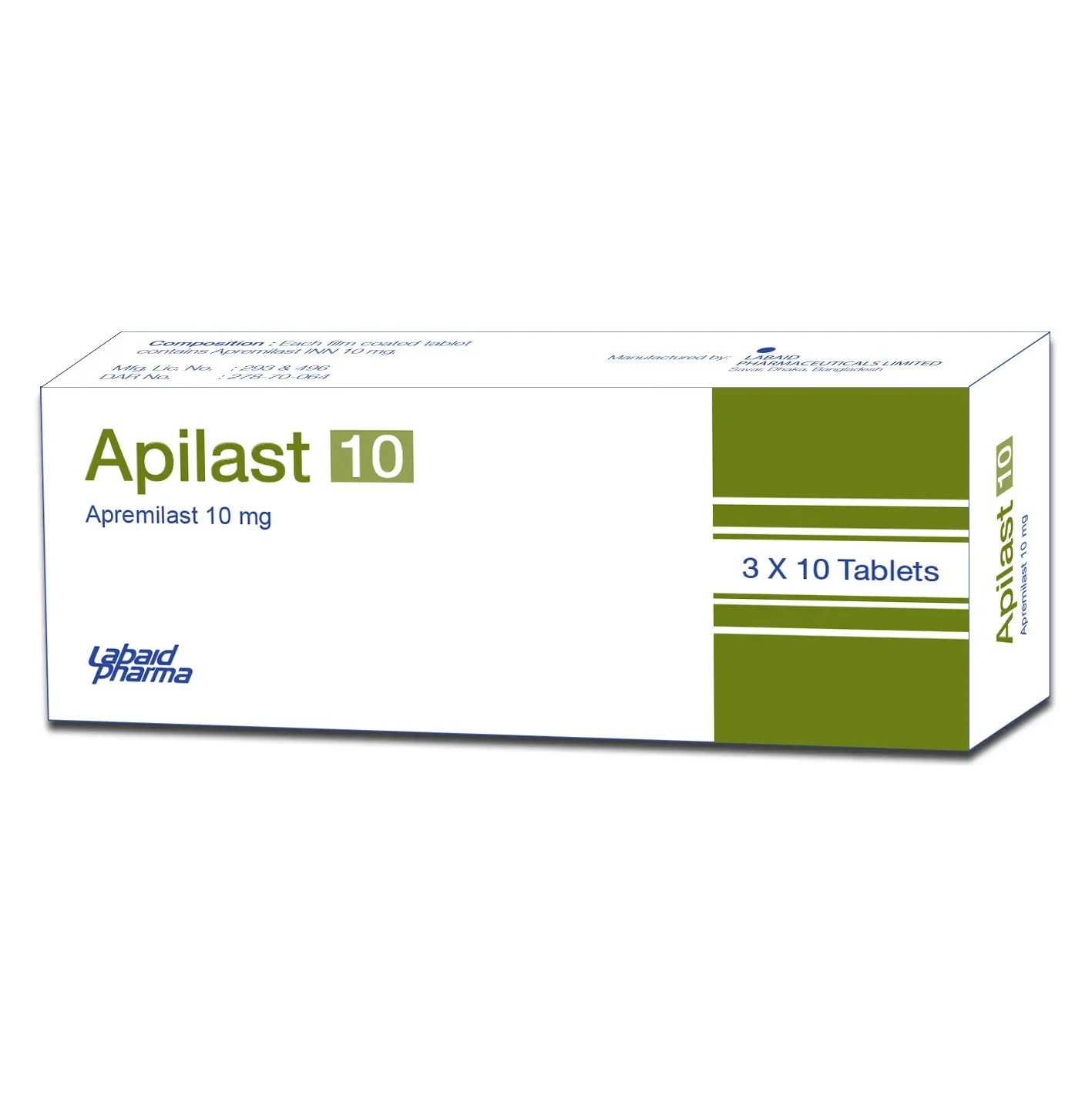 Apilast Tablet 10 mg