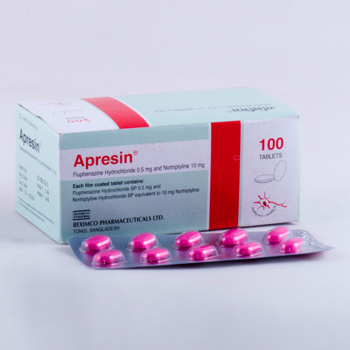 Apresin Tablet 0.5 mg+10 mg
