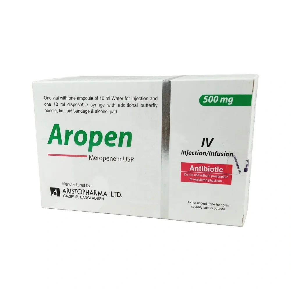 Aropen IV Injection or Infusion 500 mg/vial