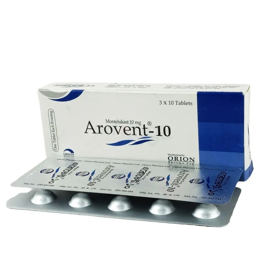 Arovent Tablet 10 mg
