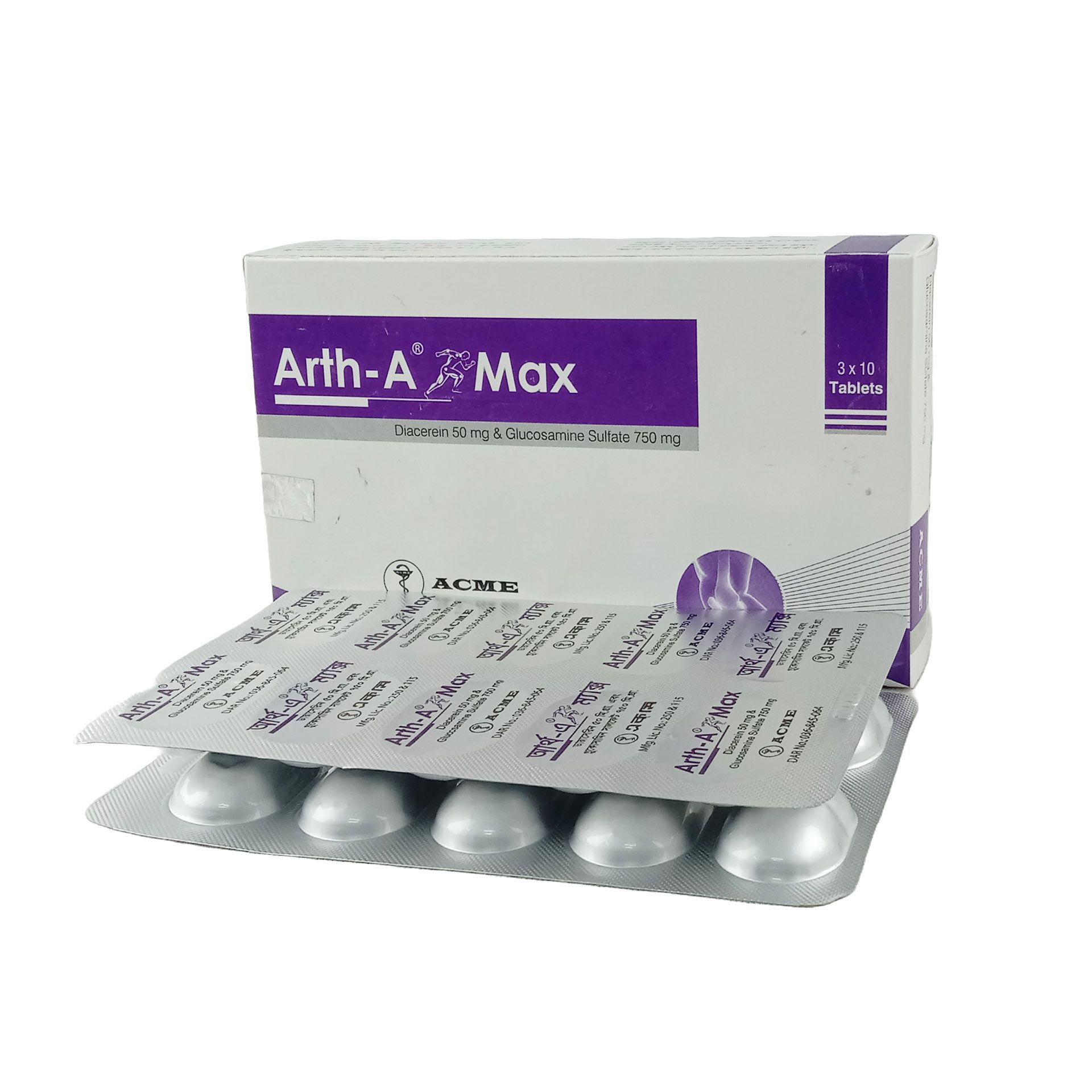 Arth-A Max Tablet 750 mg+50 mg