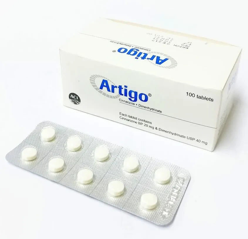 Artigo Tablet 20 mg+40 mg