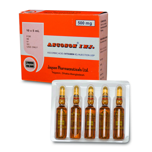 Ascoson অ্যাসকোসন - Vitamin C [Ascorbic acid]