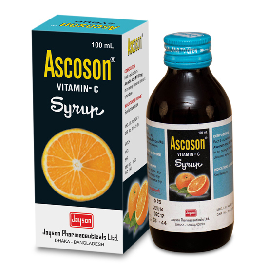 Ascoson অ্যাসকোসন - Vitamin C [Ascorbic acid]