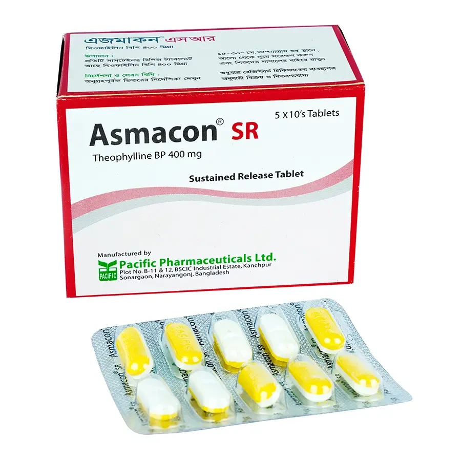 Asmacon SR অ্যাসমাকন এসআর - Theophylline