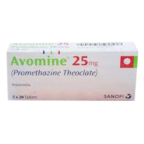 Avomine 25 mg Tablet Uses, Dosage, Side Effects - Bissoy