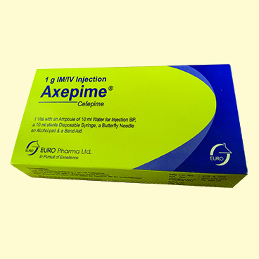 Axepime IM/IV Injection 1 gm/vial