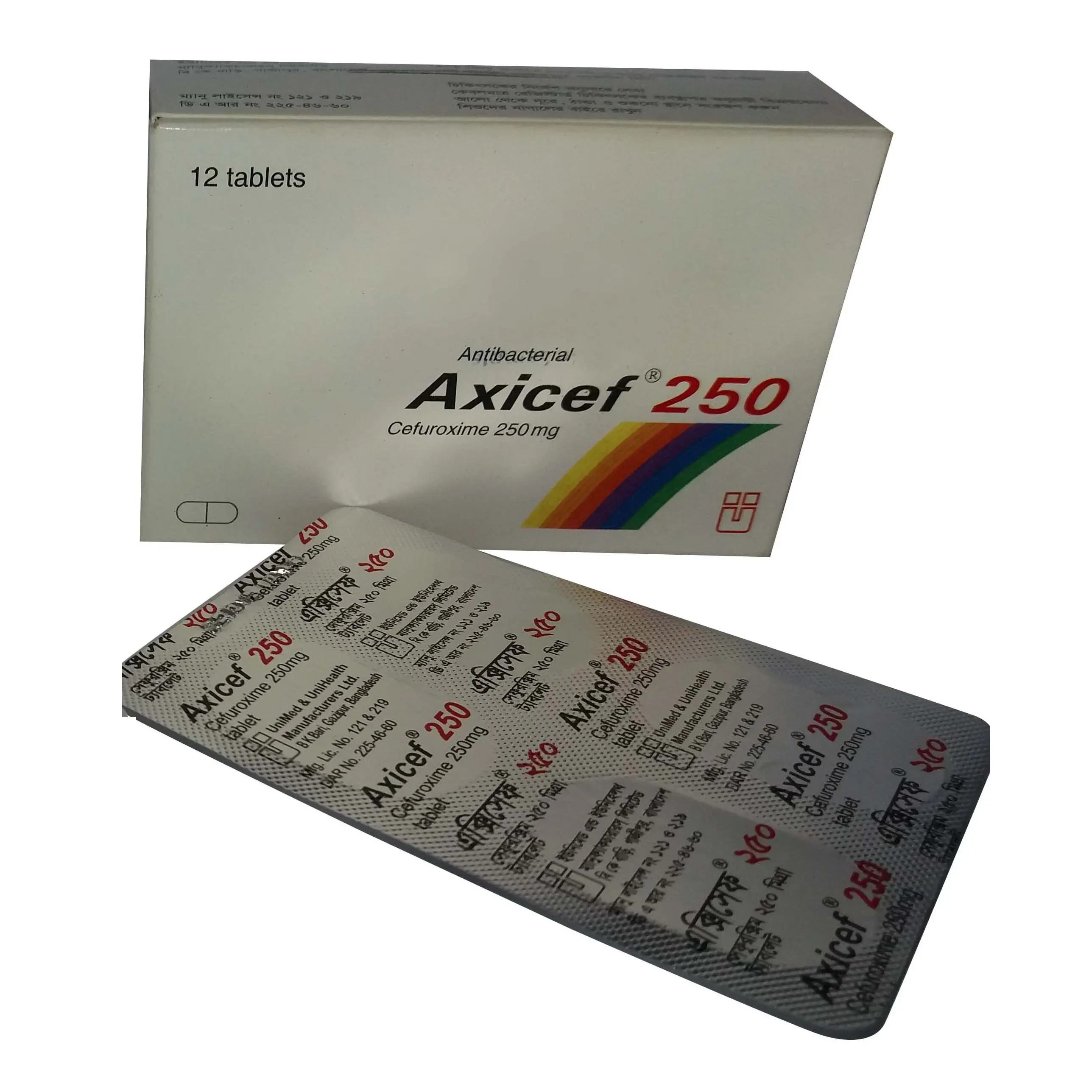 Axicef Tablet 250 mg