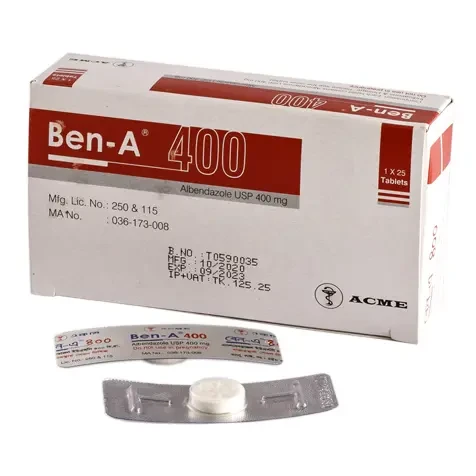 Ben-A Chewable Tablet 400 mg