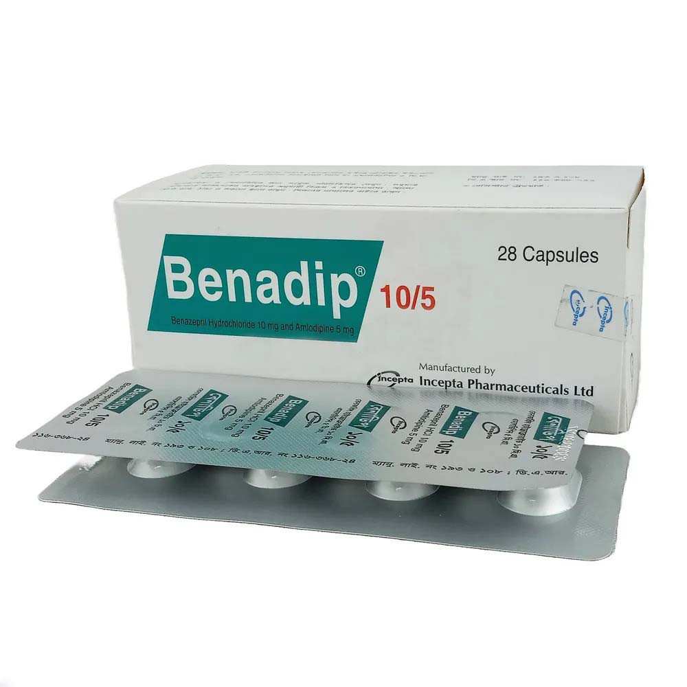 Benadip Capsule 5 mg+10 mg