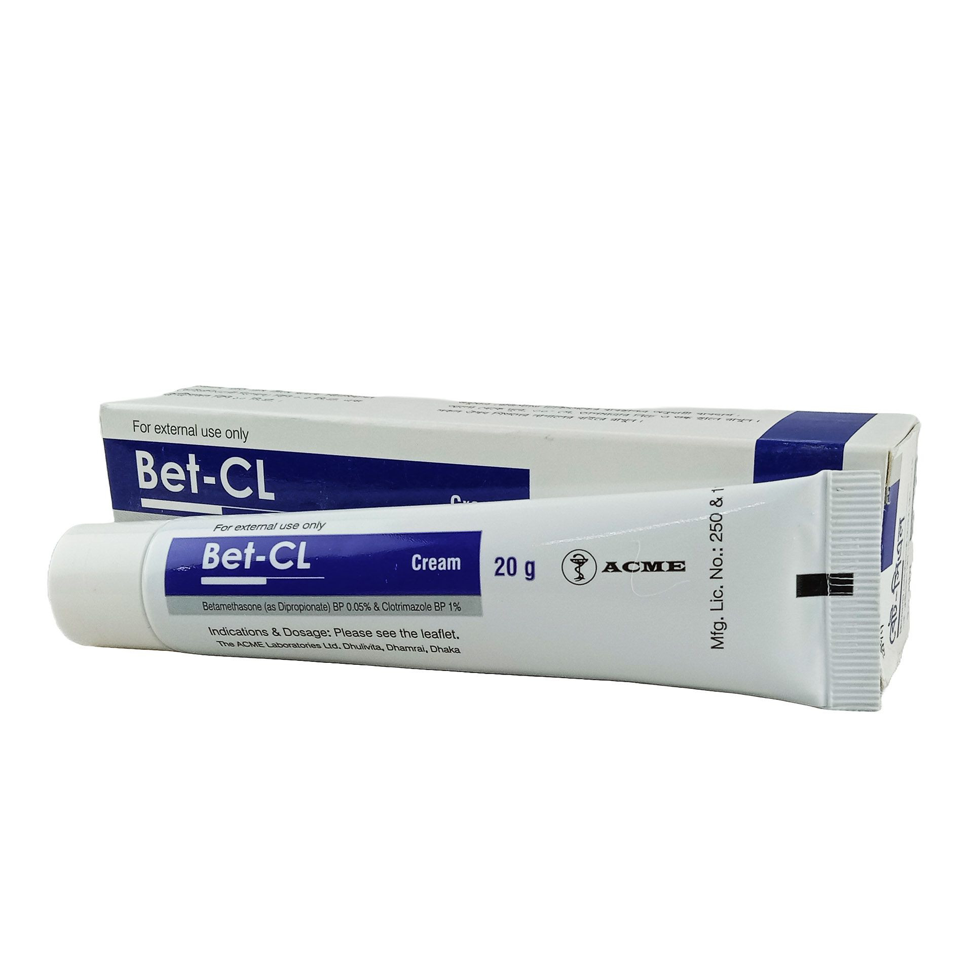 Bet-CL Cream 0.05%+1%
