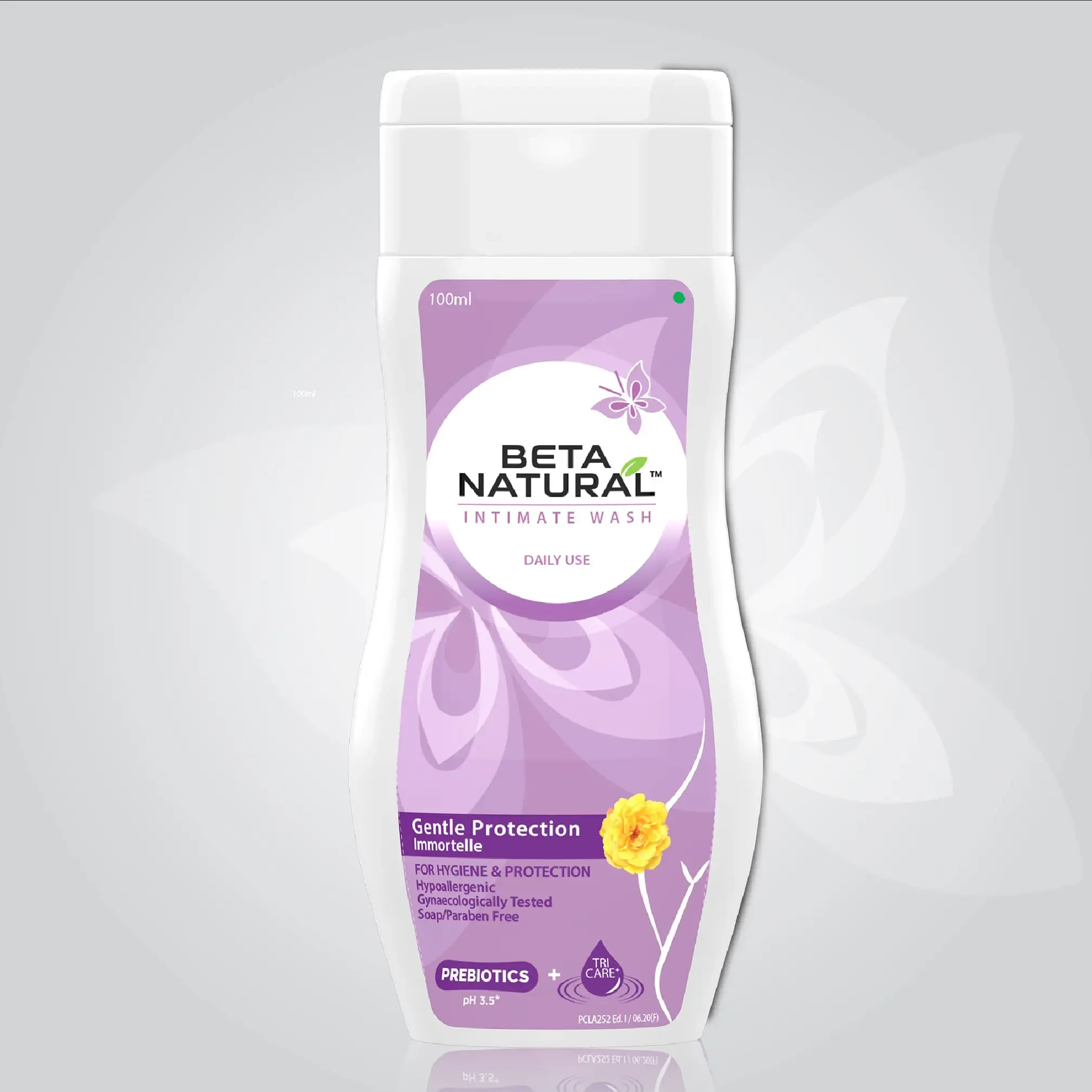 Beta Natural Intimate Wash বেটা ন্যাচারাল ইনটিমেট ওয়াশ - Immortelle + Sensiva + Citrofol & Others