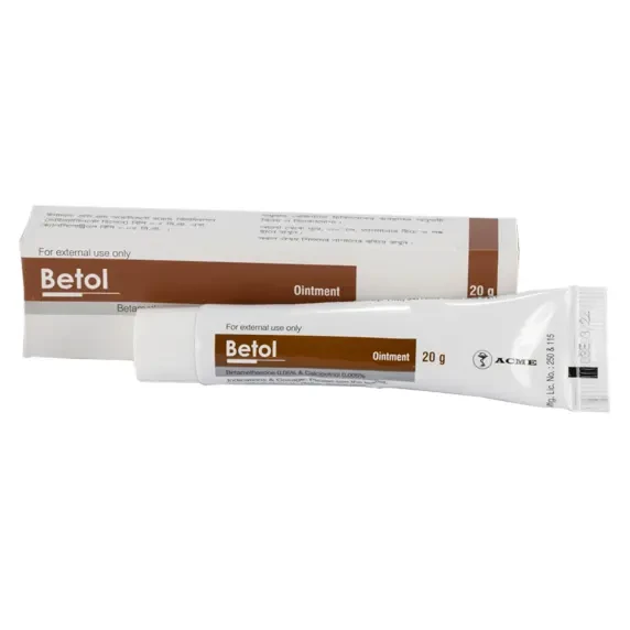 Betol Ointment 0.05%+0.005%