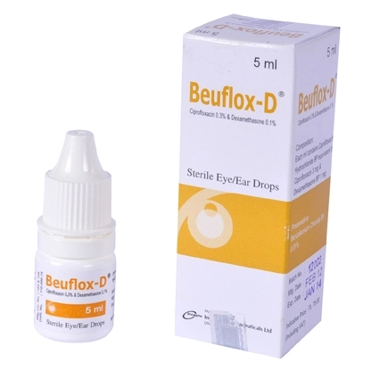 Beuflox-D Ophthalmic Solution 0.3%+0.1%