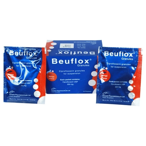 Beuflox Oral Powder 250 mg/sachet