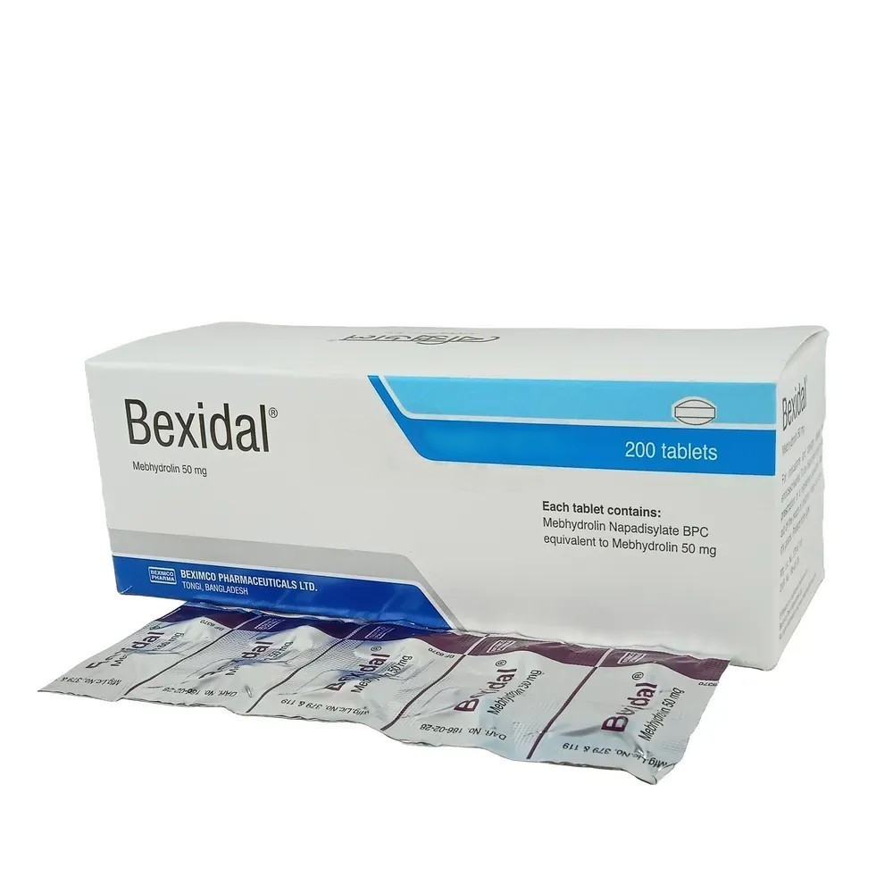 Bexidal Tablet 50 mg