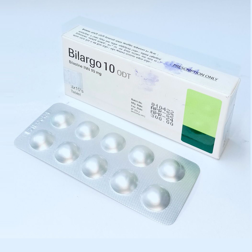 Bilargo ODT Dispersible Tablet 10 mg