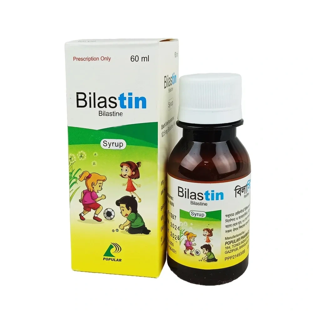 Bilastin Oral Solution 12.5 mg/5 ml