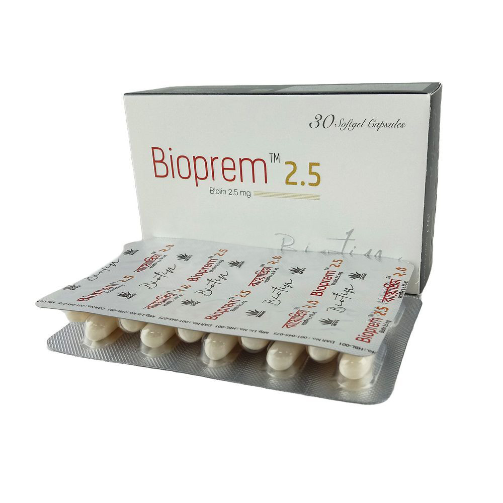Bioprem Capsule 2500 mcg