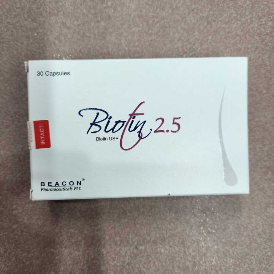Biotin Capsule 2500 mcg