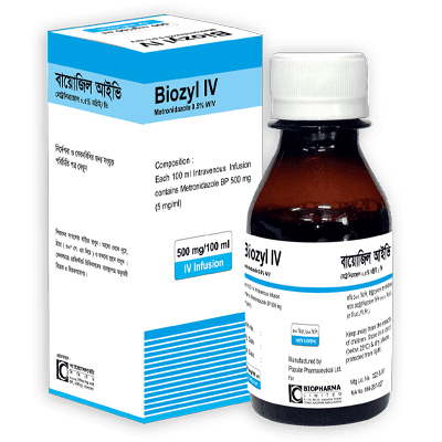 Biozyl IV Infusion 500 mg/100 ml