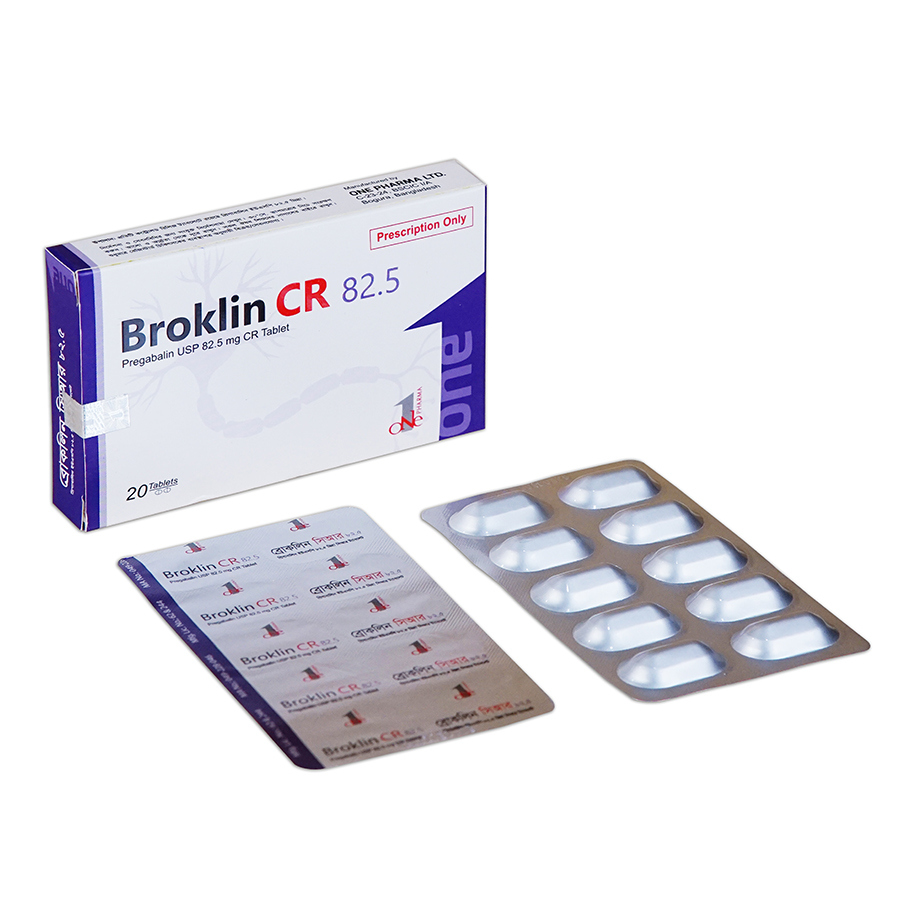 Broklin CR ব্রোকলিন সিআর - Pregabalin