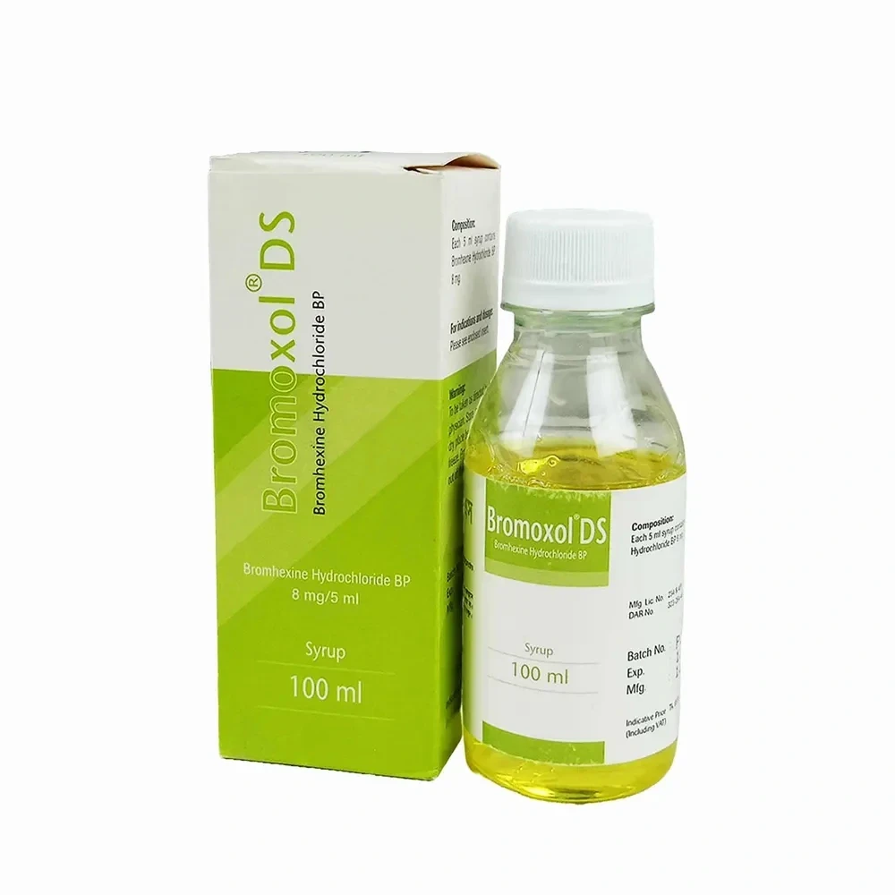 Bromoxol DS Syrup 8 mg/5 ml