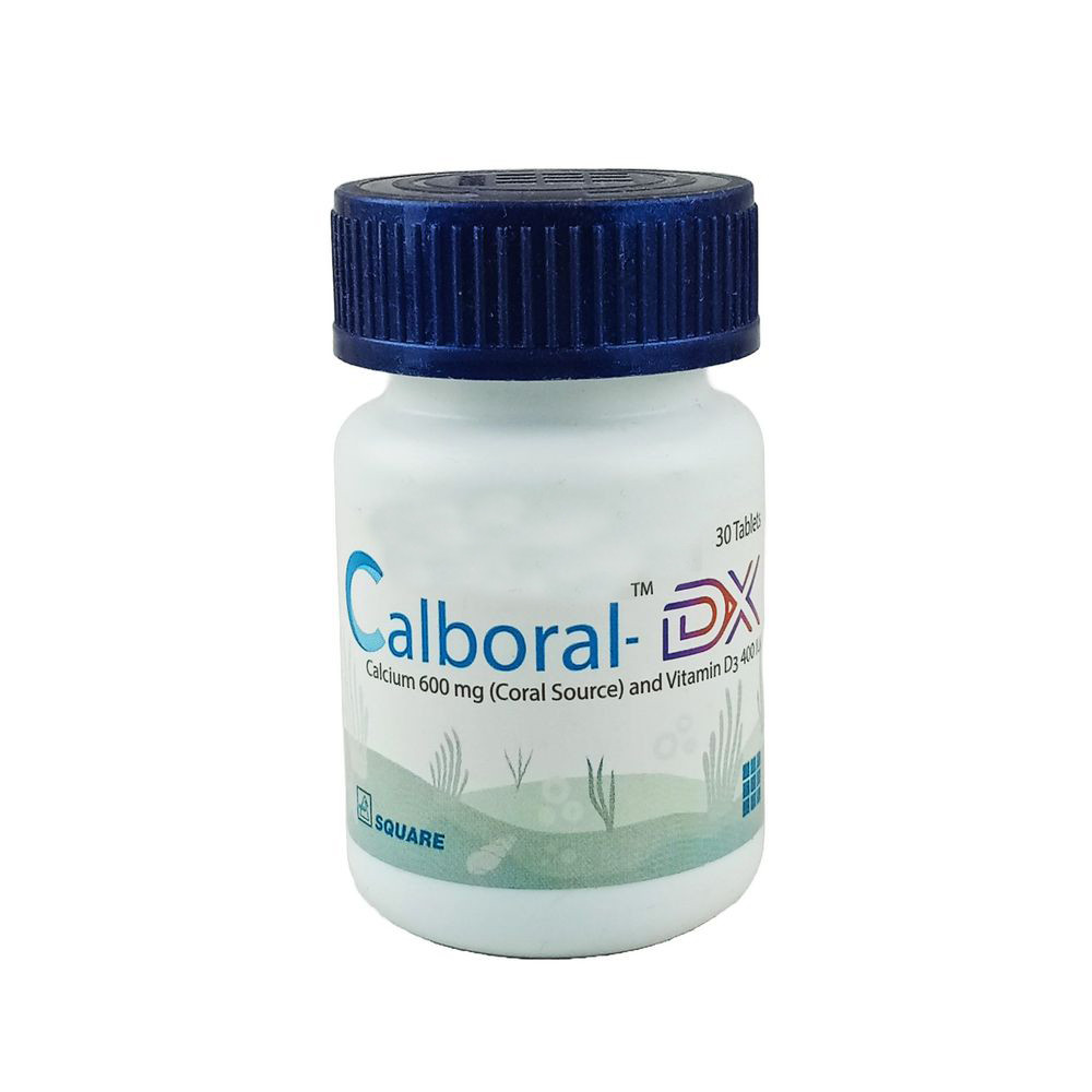 Calboral-DX Tablet 600 mg+400 IU