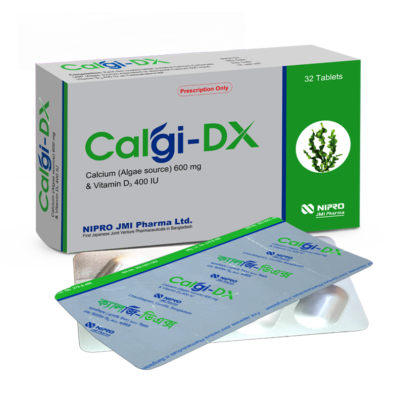 Calgi-DX  - Algae Calcium + Vitamin D3