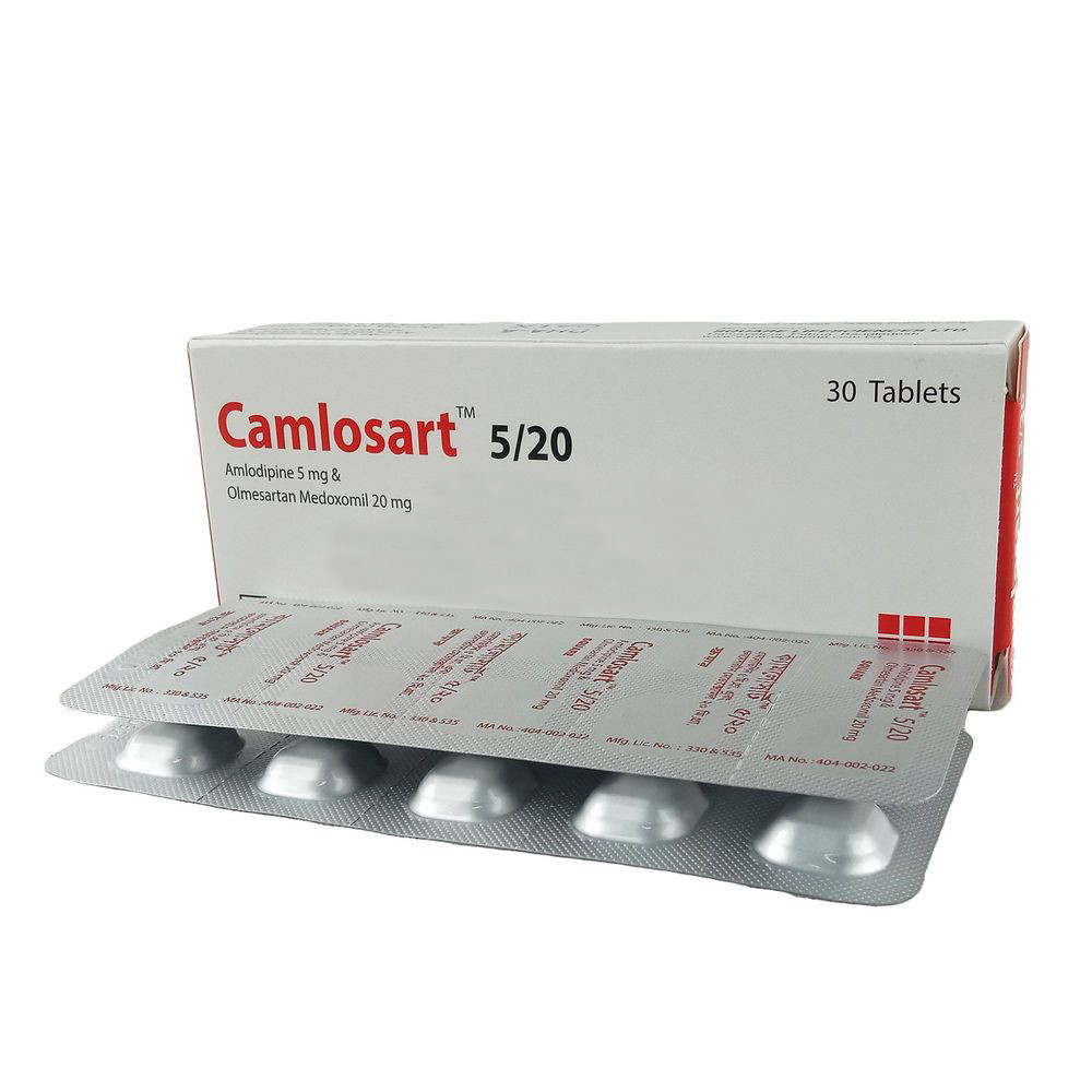 Camlosart Tablet 5 mg+20 mg